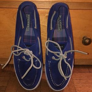 Blue Suede Sperry’s